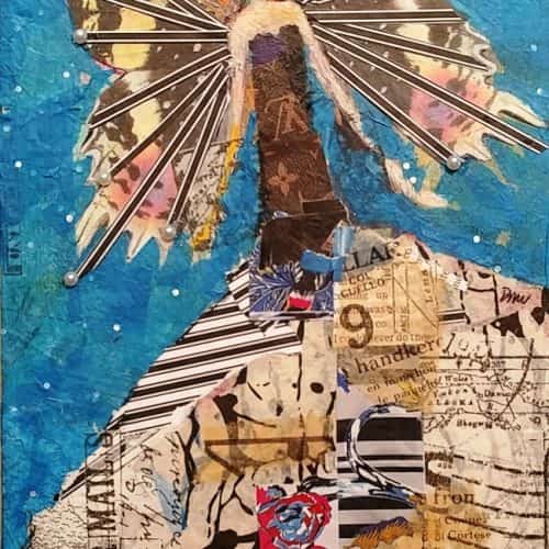 Debbie Westerfield High Fantasy acrylic and collage WEB 8x6